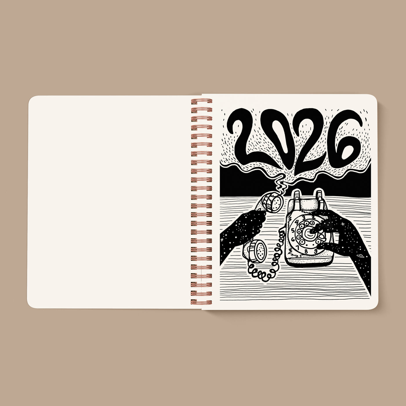 PRE-ORDER: 2026, 13 Month Planner | December 2025 - December 2026, Seeing Eye Cover