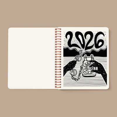 PRE-ORDER: 2026, 13 Month Planner | December 2025 - December 2026, Seeing Eye Cover