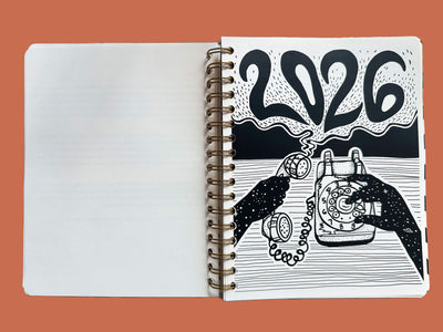 PRE-ORDER: 2026, 13 Month Planner | December 2025 - December 2026, Flower Power Cover