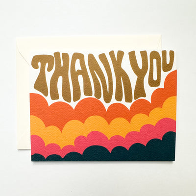 Thank You Clouds Card