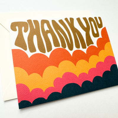 Thank You Clouds Card