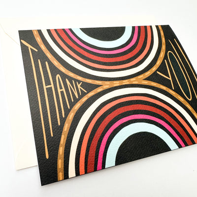 Thank You Color Arches Card