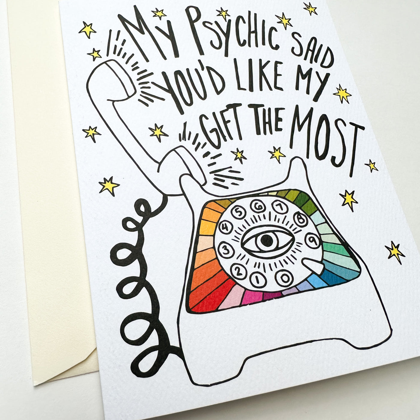 My Psychic Said Card