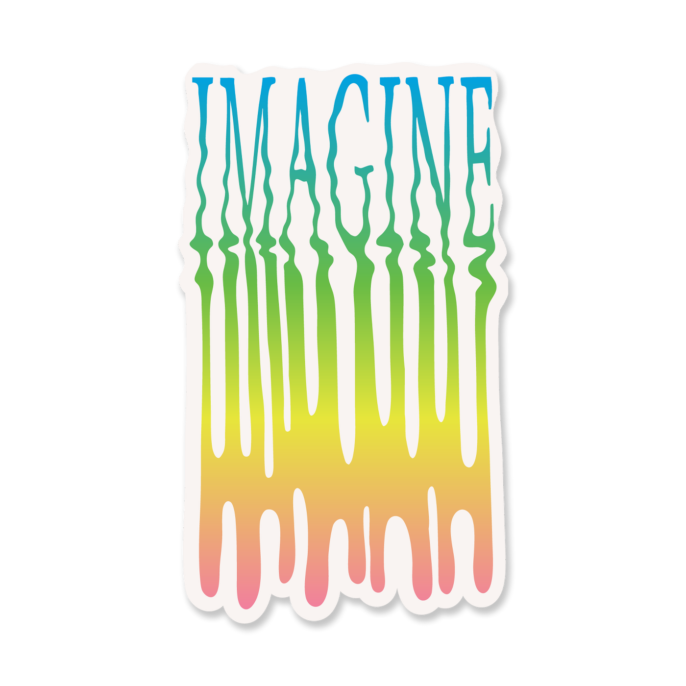 'Imagine' Sticker