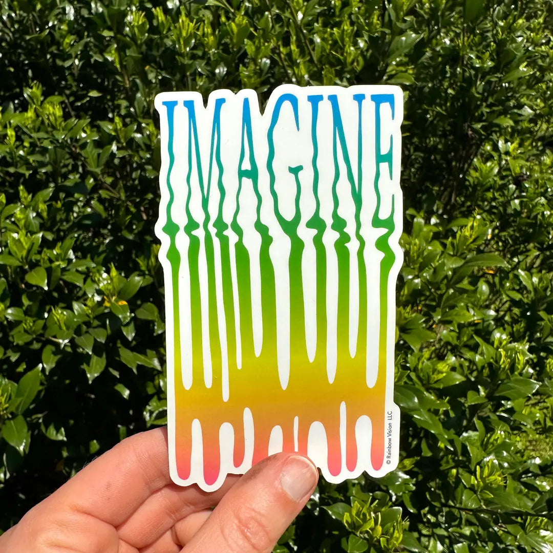 'Imagine' Sticker
