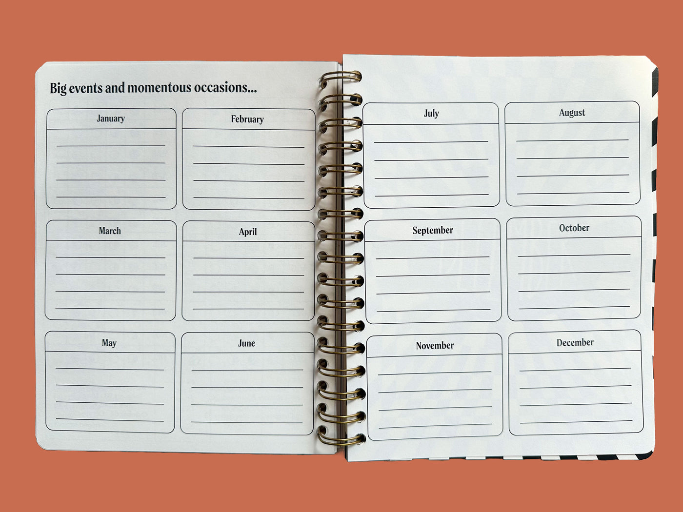 PRE-ORDER: 2026, 13 Month Planner | December 2025 - December 2026, Flower Power Cover