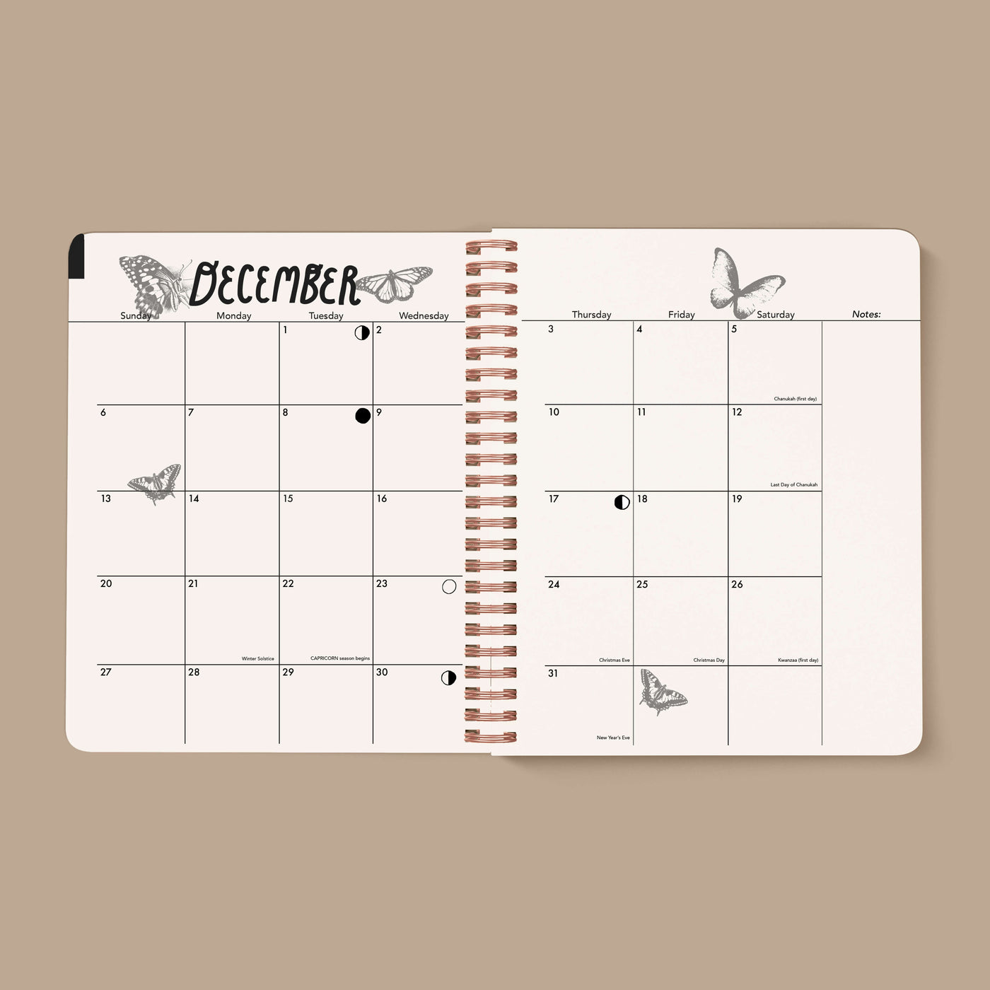 PRE-ORDER: 2026, 13 Month Planner | December 2025 - December 2026, Liminal Space Cover