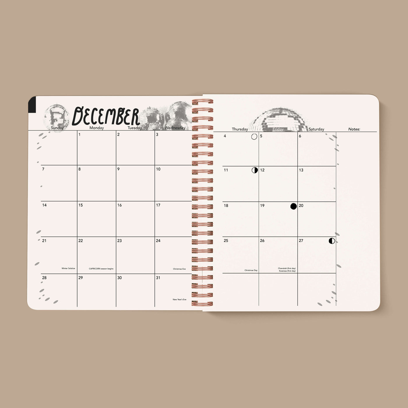 PRE-ORDER: 2026, 13 Month Planner | December 2025 - December 2026, Seeing Eye Cover