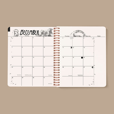 PRE-ORDER: 2026, 13 Month Planner | December 2025 - December 2026, Seeing Eye Cover