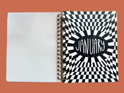 PRE-ORDER: 2026, 13 Month Planner | December 2025 - December 2026, Flower Power Cover