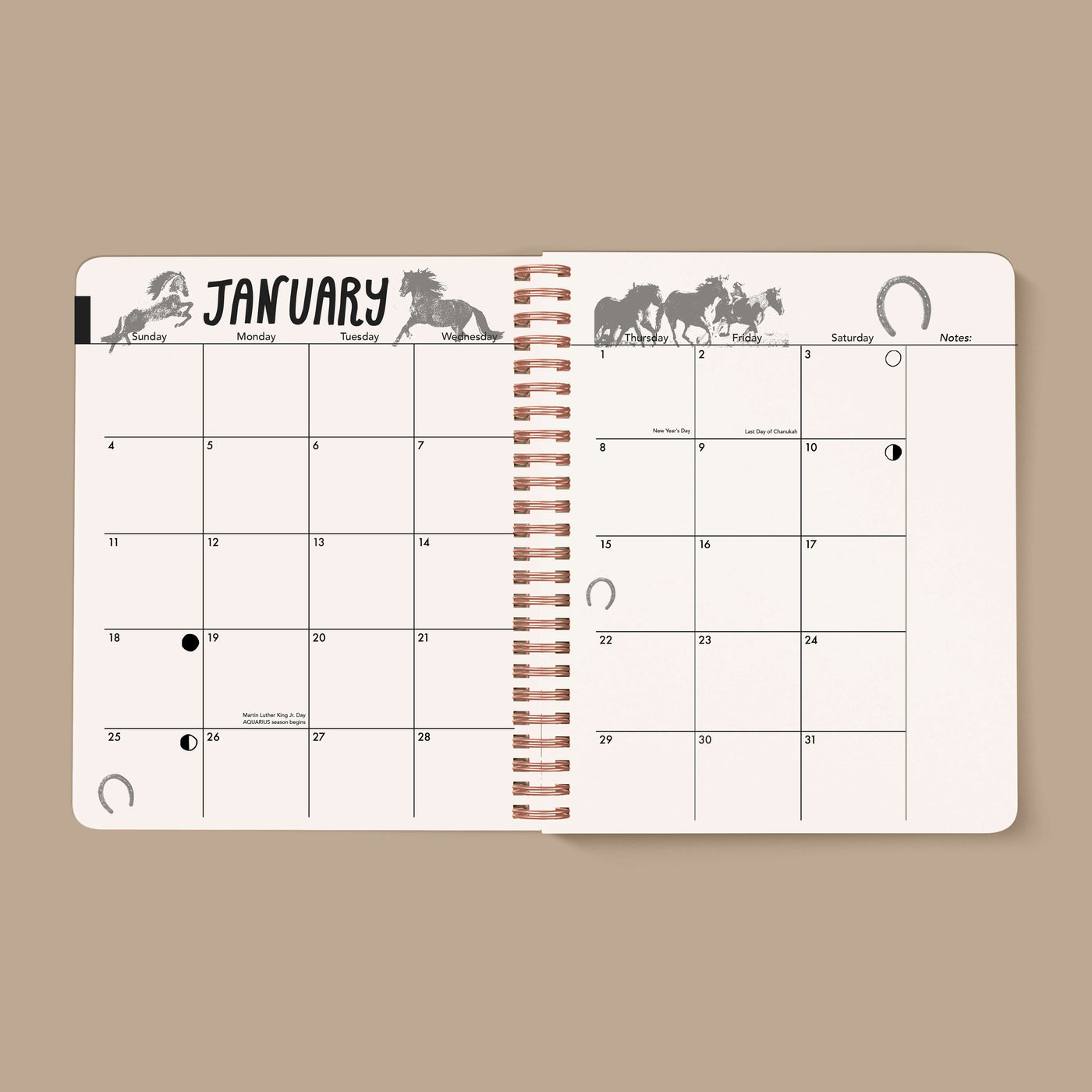 PRE-ORDER: 2026, 13 Month Planner | December 2025 - December 2026, Seeing Eye Cover