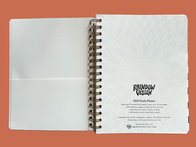 PRE-ORDER: 2026, 13 Month Planner | December 2025 - December 2026, Flower Power Cover