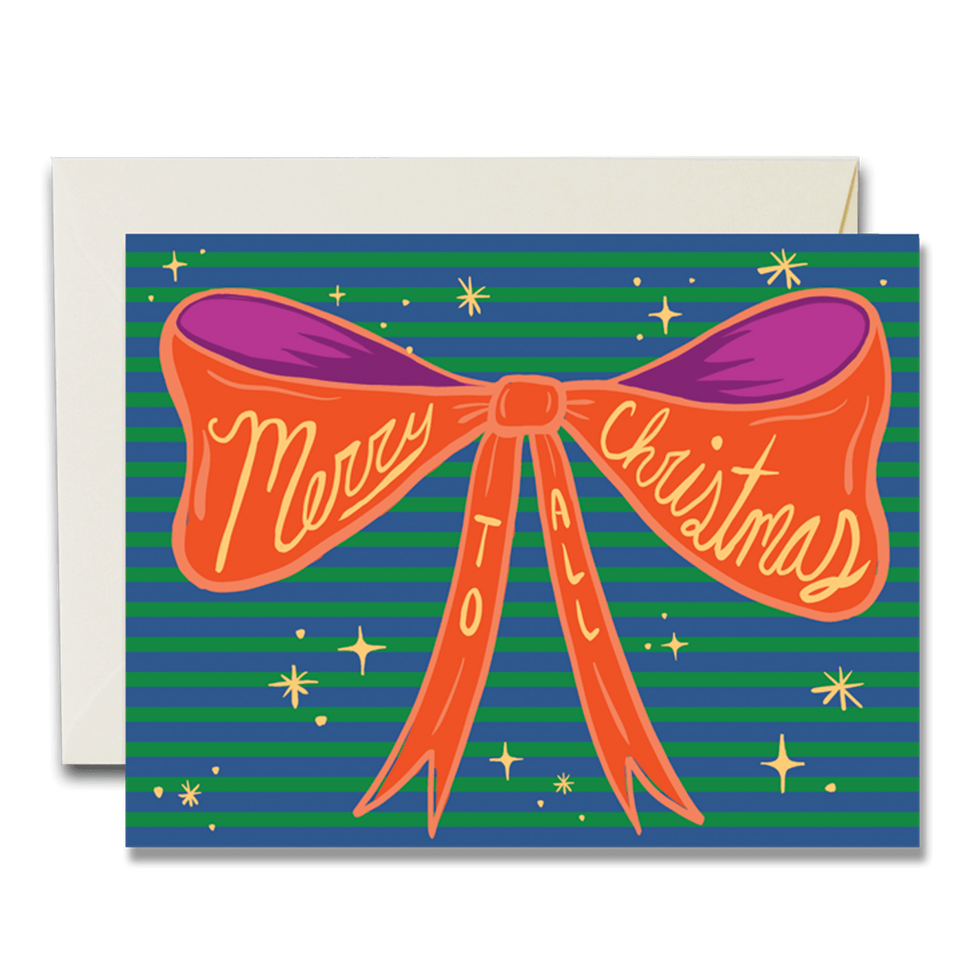Merry Christmas Bow Card