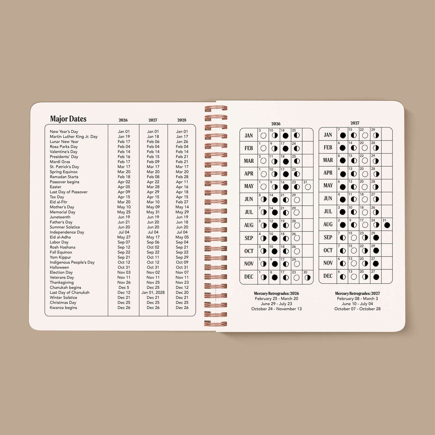 PRE-ORDER: 2026, 13 Month Planner | December 2025 - December 2026, Seeing Eye Cover