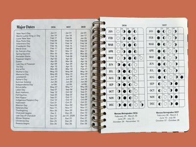 PRE-ORDER: 2026, 13 Month Planner | December 2025 - December 2026, Flower Power Cover