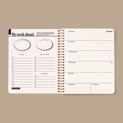 PRE-ORDER: 2026, 13 Month Planner | December 2025 - December 2026, Seeing Eye Cover