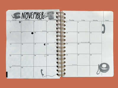 PRE-ORDER: 2026, 13 Month Planner | December 2025 - December 2026, Flower Power Cover