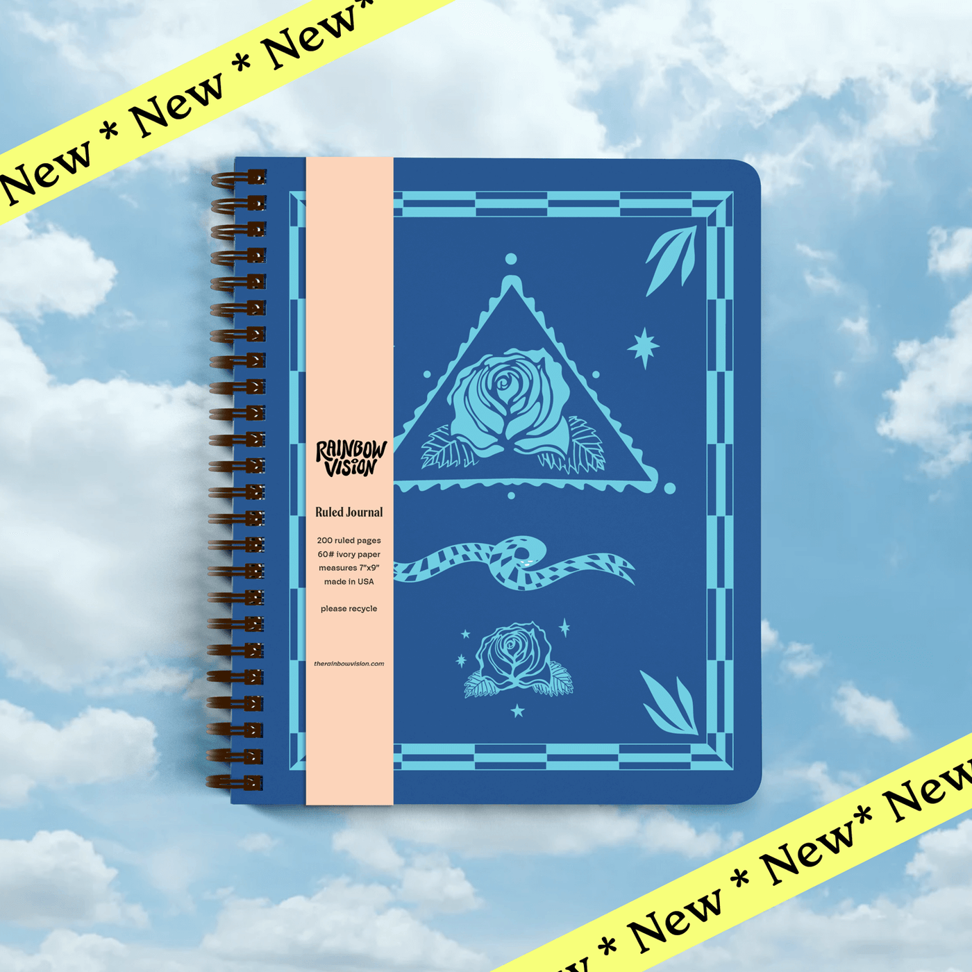 Rare Rose Journal - Blue (PREORDER)