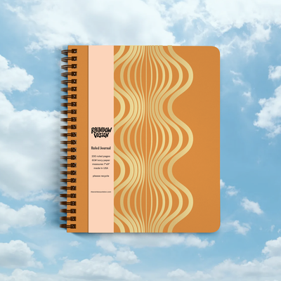 Wavy Journal - Orange (PREORDER)