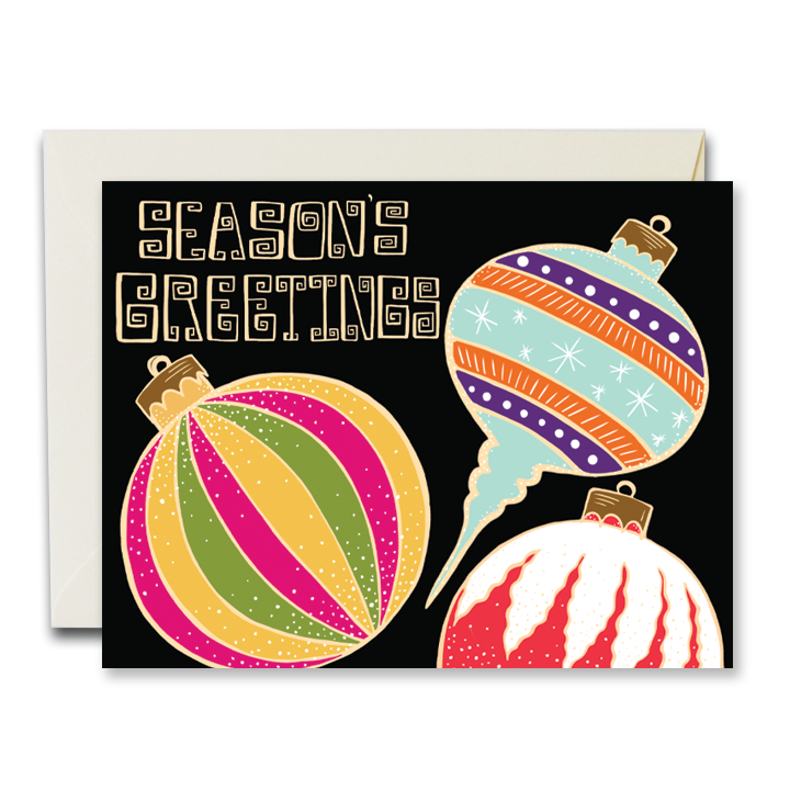 Season's Greetings Ornaments