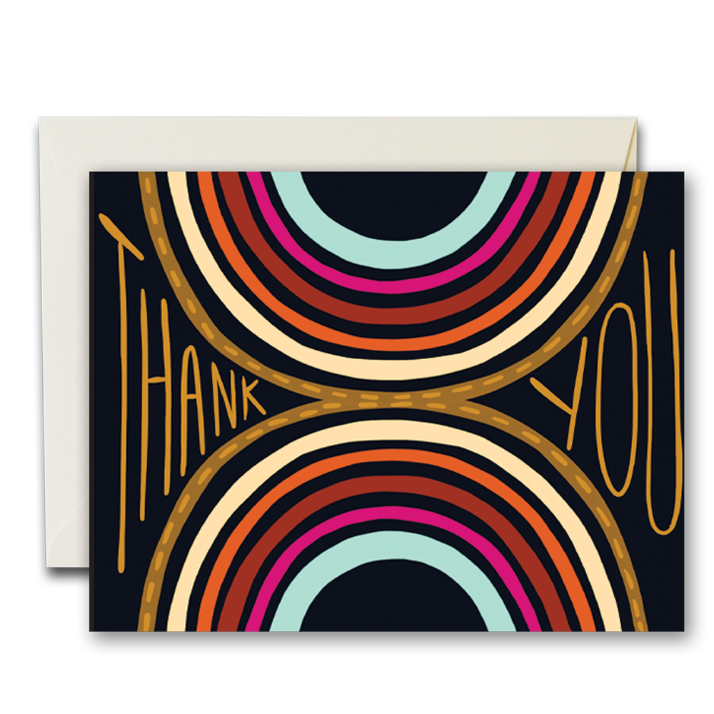 Thank You Color Arches Card